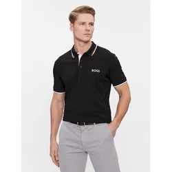 Boss Polo majica Paddy Pro 50469102 Črna Regular Fit