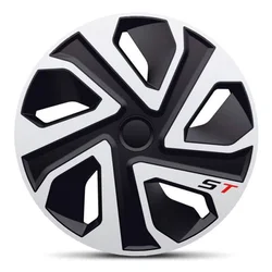 AutoStyle Pokrovi platišč J-Tec ST Silver/Black 16