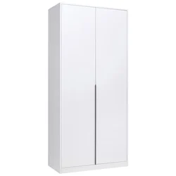 P & B omara S KLASIČNIMI VRATI, bela