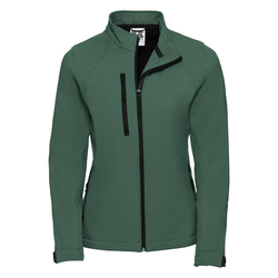 Green Womens Soft Shell Russell Jacket