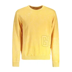 GUESS JEANS SWEATSHIRT WITHOUT ZIP MEN YELLOW