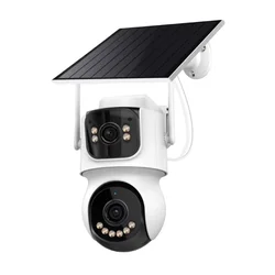 IP Wi-Fi solarna kamera sa dva objektiva, AOV 4MP