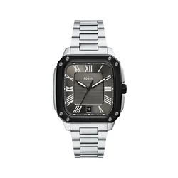 Fossil Ročna ura Crosby FS6122 Srebrna