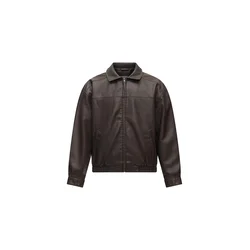 HOLLISTER Prehodna jakna temno rjava