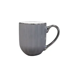 PORCELAN ŠOLJA 320ml 4/1 (SILV/SIVA) RXG-N26002B