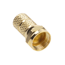 CABLETECH F konektor 6,8 mm GOLD CU SAT