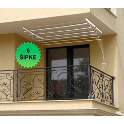 Plafonska susilica za ves sa 6 sipki