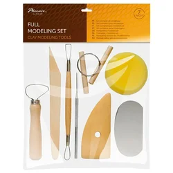 Modelirke komplet/10 kosov (pripomočki za modeliranje)