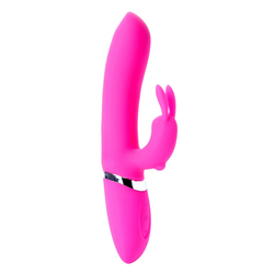 BOSS SERIES Vibrator sa dodatkom za klitoris Adela, Roze