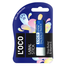 L’OCO Labelo, Shea butter i vitamin E, 5.1g