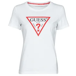 Guess Majice s kratkimi rokavi SS CN ORIGINAL TEE Bela