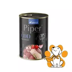 Piper Dog Cod Fish 400g, Vlažna Hrana Za Pse Sa Bakalarom Za Zdravu Kožu i Dlaku