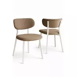 HANAH HOME Set stolica (4 dela) Toldy Cappuccino White
