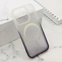 Maska Starlight MagSafe za iPhone 15 Pro/ crna