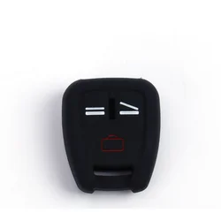 CAR 888 ACCESSORIES Silikonska navlaka za ključeve Opel crna