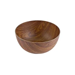 Round salad bowl, polystyrene, 24 x 10.5 cm – Viejo Valle