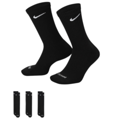 NIKE Športne nogavice Everyday Plus  črna / bela
