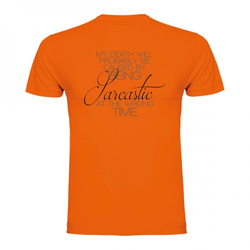 T shirt Sarcastic
