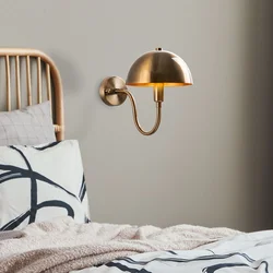 Opviq Zidna lampa Togg-14826, 20x35x27cm, IP20, Zlatna boje
