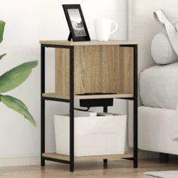 Noćni ormar Sonoma hrast 38 x 31 x 61 cm Konstruirano drvo