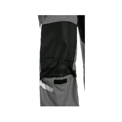 Canis Radne pantalone do struka stretch sivo-crne vel.64 ( 55280 )