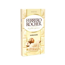 Ferrero Rocher Bela čokolada, Lešnik, 90 g