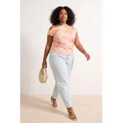 Trendyol Curve Ženska bluza Tbbss26Af00148, Šarena