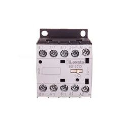 shumee Močnostni kontaktor 3P 12A 5,7 kW pri 400VAC AC3, tuljava 24VDC 0Z 1R 11BG1201D024