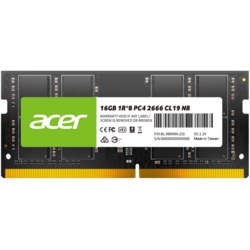 ACER SD100 16GB DDR4 2666MHz SO-DIMM CL19, 1.2V