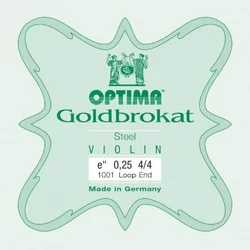 STRUNA ZA VIOLINO E OPTIMA GOLDBROKAT - SOFT 0,25 KROGLICA