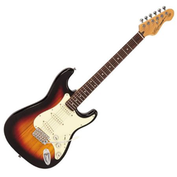 Vintage električna kitara VV60 Coaster Series 3-Tone Sunburst