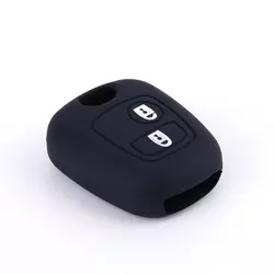 888 CAR ACCESSORIES Silikonska navlaka za ključeve crna Peugeot