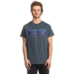Thrasher Flame majica darkheather Gr. M