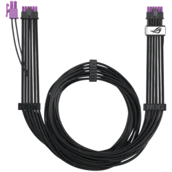 ASUS ROG EQUALIZER kabel, 12V-2x6 PCIe, 1x PCIe 16-pin, 750mm dolžine - 90YE00BN-B0QA00
