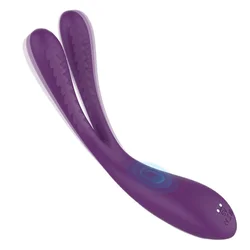 S-Hande Večnamenski vibrator Jade Rabbit vijoličen