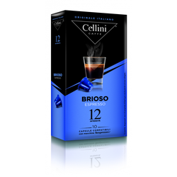 Cellini Brioso - Nespresso®* kompatibilne kapsule 10 kom
