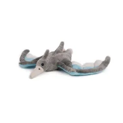 Pterosaver pliš 29x18cm siv