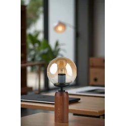 Opviq Stona lampa Lole, Braon-zlatne boje