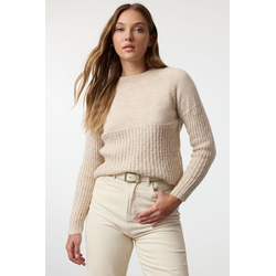 Trendyol Stone Soft Texture Knit Detailed Knitwear Sweater