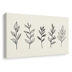 Slika minimalistične vejice v liniji - 150x100