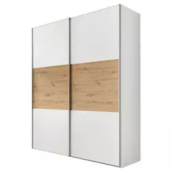 Ormari Sa Kliznim Vratima Includo 225/222/68 cm bela, hrast artisan