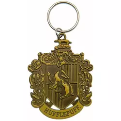 Harry Potter (hufflepuff crest) metal keychain