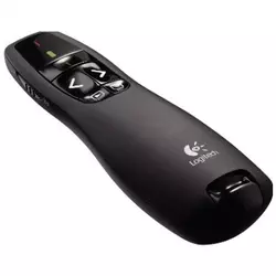 Presenter Logitech Brezžični R400 rdeči laser (910-001356)