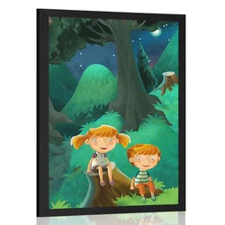 Plakat pravljični gozd - 40x60 no frame