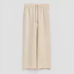 Reserved - Široke lanene pantalone