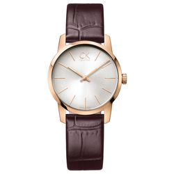 Calvin Klein City Watches K2G23620 Rjava Zlata