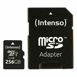 Micro SDXC Intenso 256GB UHS-I Premium 3423492 + adapter