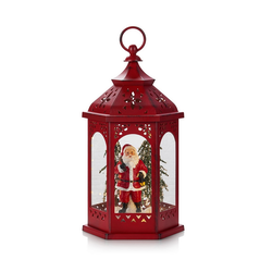 Markslöjd 704975 - LED božićna dekoracija ROLF LED/3xAA lanterna crvena