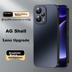 Shangsu Maska za mobilni telefon Redmi Note 12 Turbo / Xiaomi Note 12 Turbo, Crna