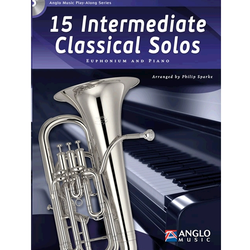 SPARKE:15 INTERMEDIATE CLASSICAL SOLOS EUPHONIUM AND PIANO+CD